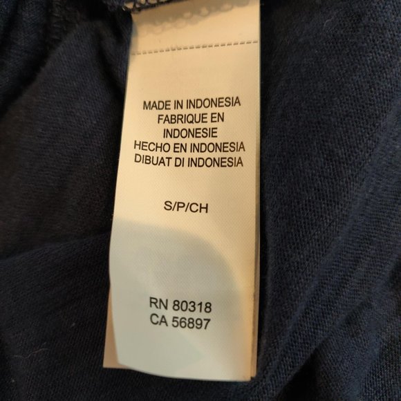 Lucky Brand Womens NWT Blue Red Orange Paisley Bandana Print S/S T-Shirt Top S - Picture 7 of 10